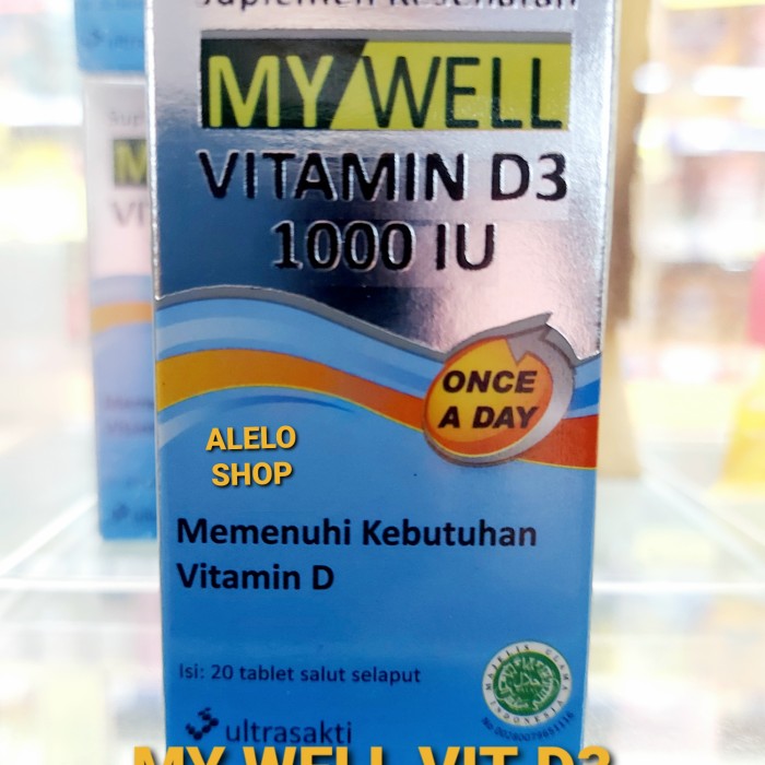 Harga My Well Vitamin D3 1000-IU untuk Jaga Kesehatan Tubuh