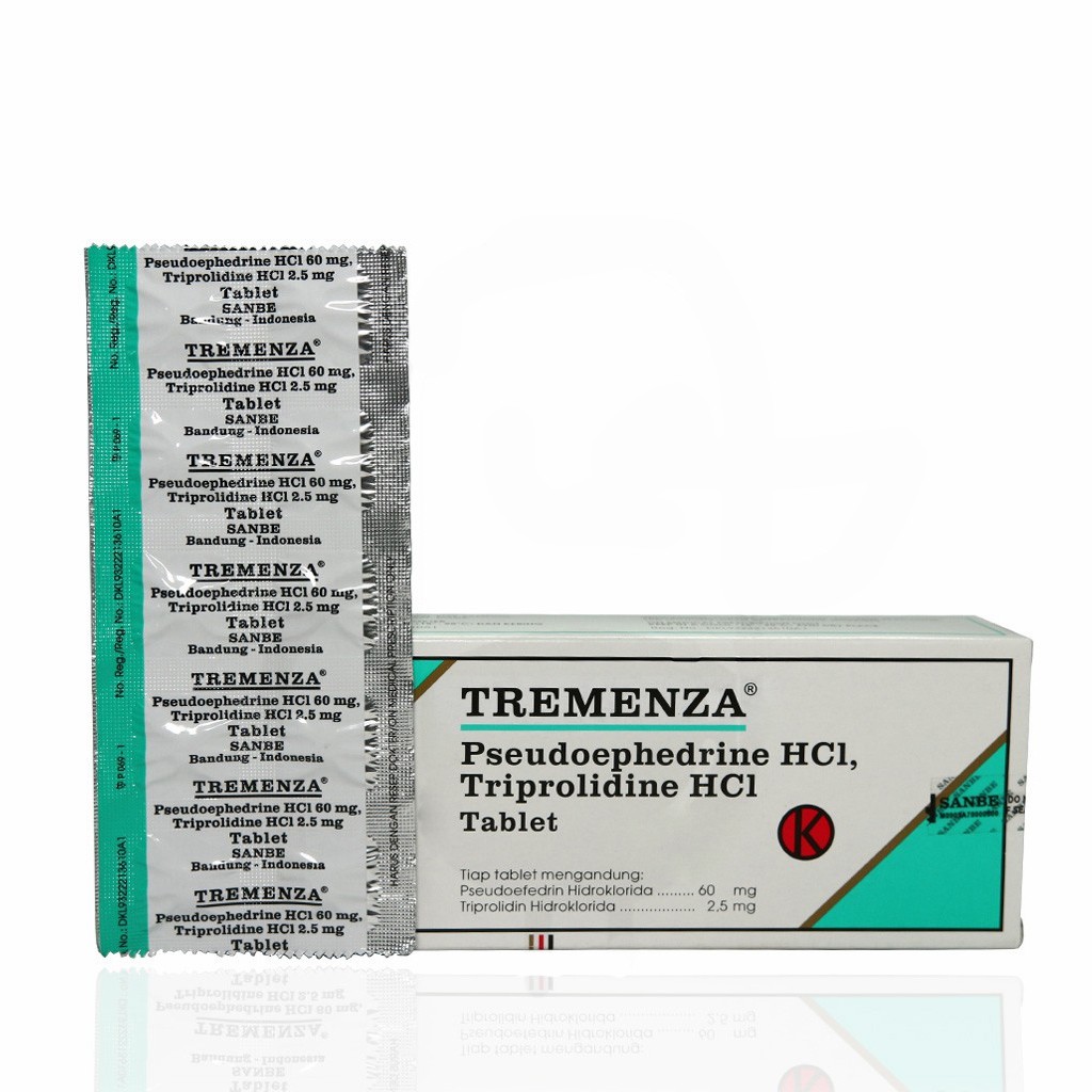 Harga Tremenza Tablet, Obat Flu yang Kaya Khasiat